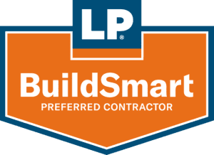 LP SmartSide BuildSmart Preferred Installer badge