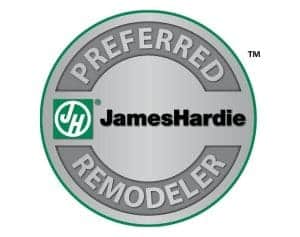 James Hardie Preferred Remodeler certification badge