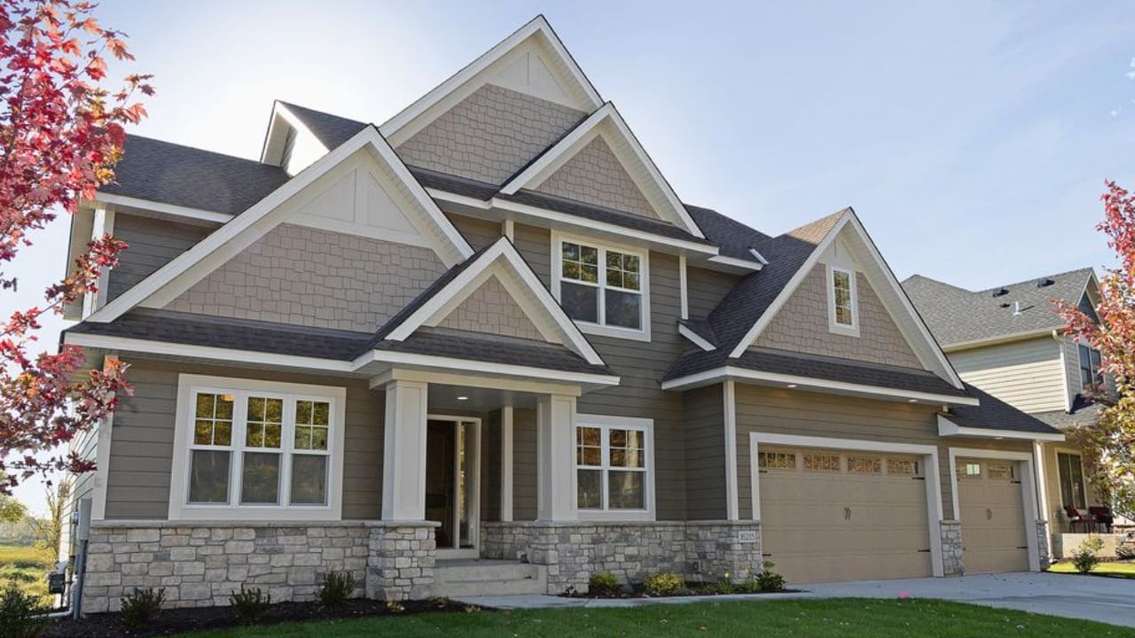 James Hardie Siding A house with James Hardie Siding