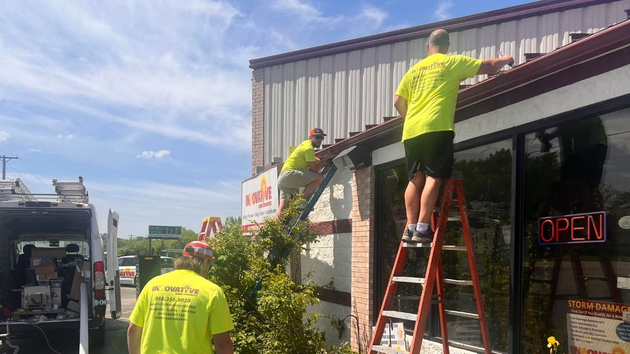 Commercial Gutter Installation from the people that care.