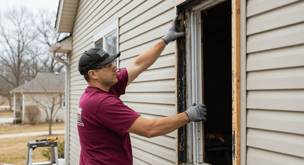 Save and Style with New Windows Energy-efficient windows in Crystal Lake home