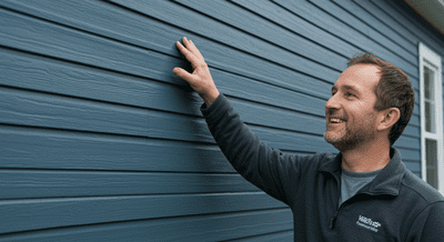 Different types of siding materials, showcasing options for Crystal Lake homes.