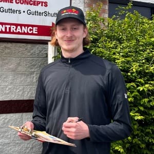 Family enjoying games and inflatables at event