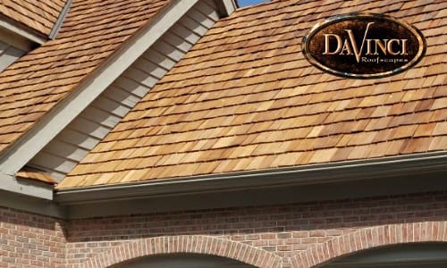 DaVinci Roofscapes - Cedar Shake Synthetic Cedar Shake roof by DaVinci in Mchenry County. House located in Crystal Lake.
