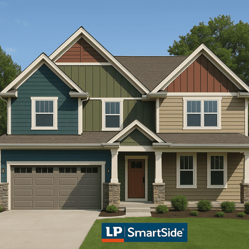 Transform Your Home with LP SmartSide Siding Innovative Home Concepts installing LP SmartSide Siding in McHenry County IL