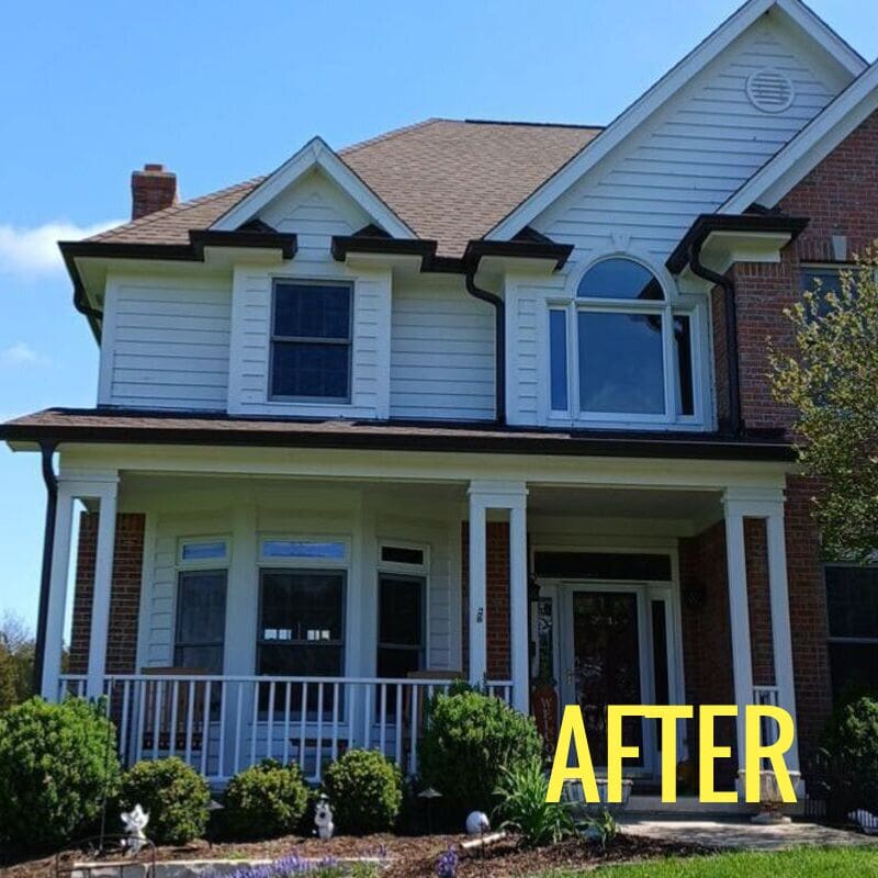 6 inch gutter installation in Crystal Lake IL 6 inch gutter installation in Crystal Lake IL