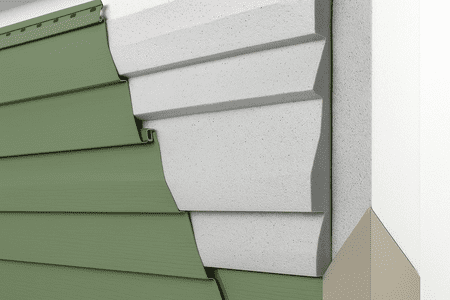 Durable Vinyl Siding for Easy Maintenance Low-maintenance vinyl siding on a home exterior