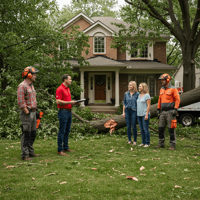 Understanding roof coverage in wind and hail claims infographic