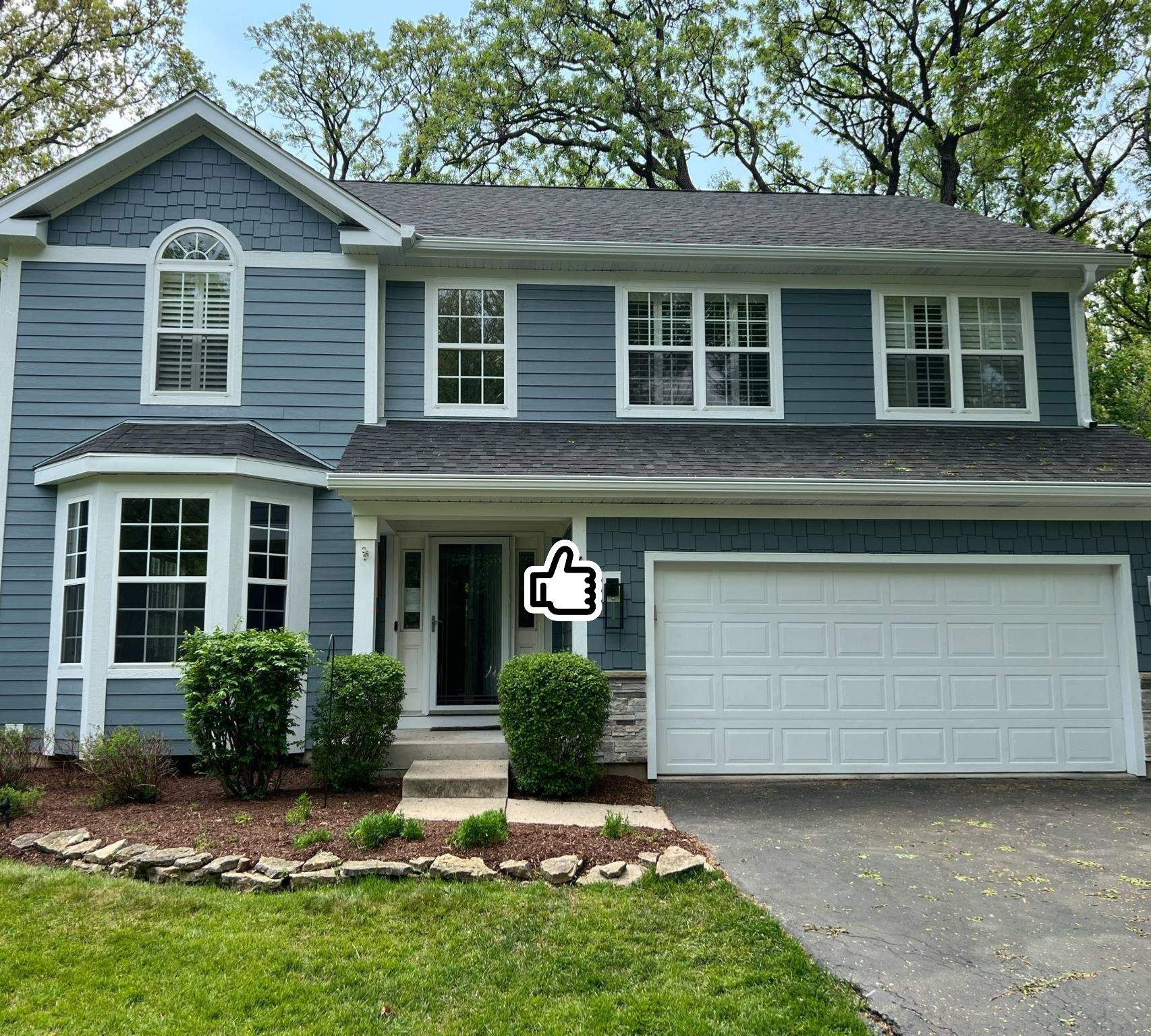 front shot of House.