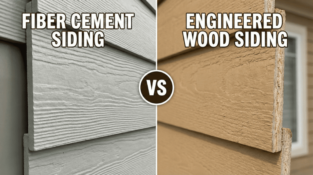 graphic of the two types of siding
