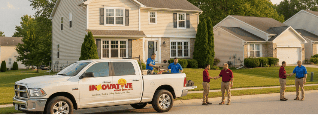 Trusted local window and siding contractor serving Crystal Lake, McHenry and Cary Illinois communities with professional installation team