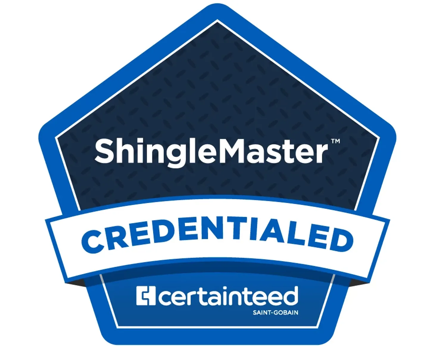 CertainTeed ShingleMaster certified contractor badge