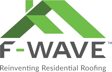F-Wave synthetic roofing logo