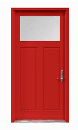 Albany steel or fiberglass entry door with custom configuration