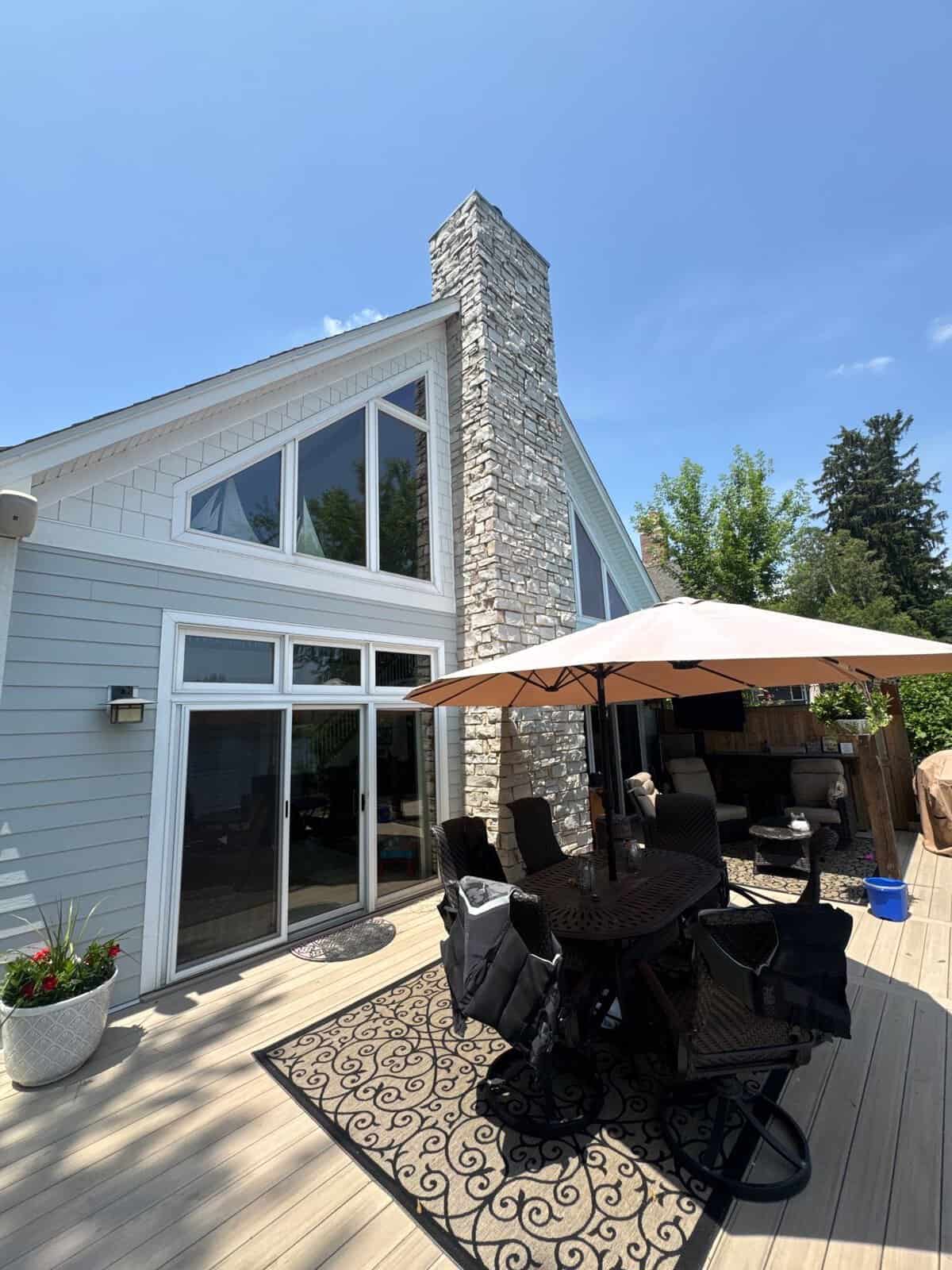 Finished HardiePlank siding project by Innovative Home Concepts in McHenry County