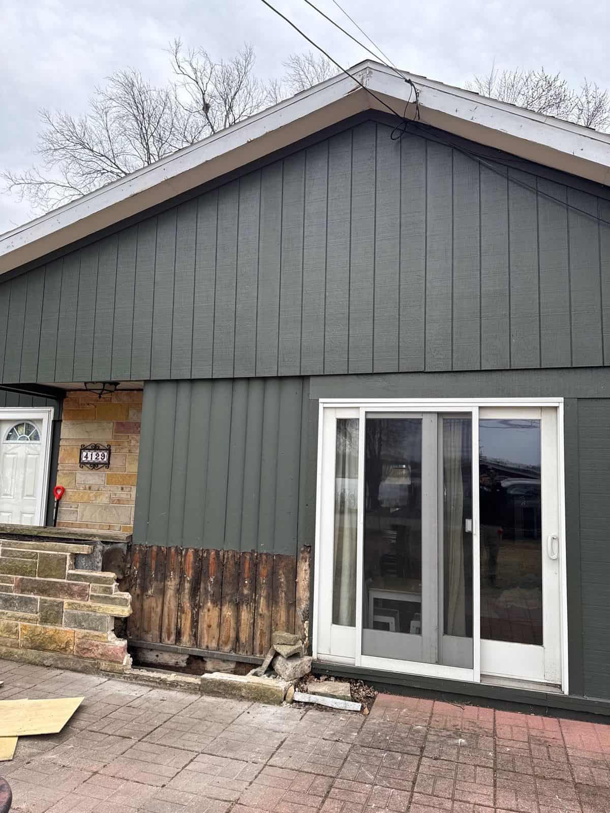 Deteriorating siding and trim — Wonder Lake IL