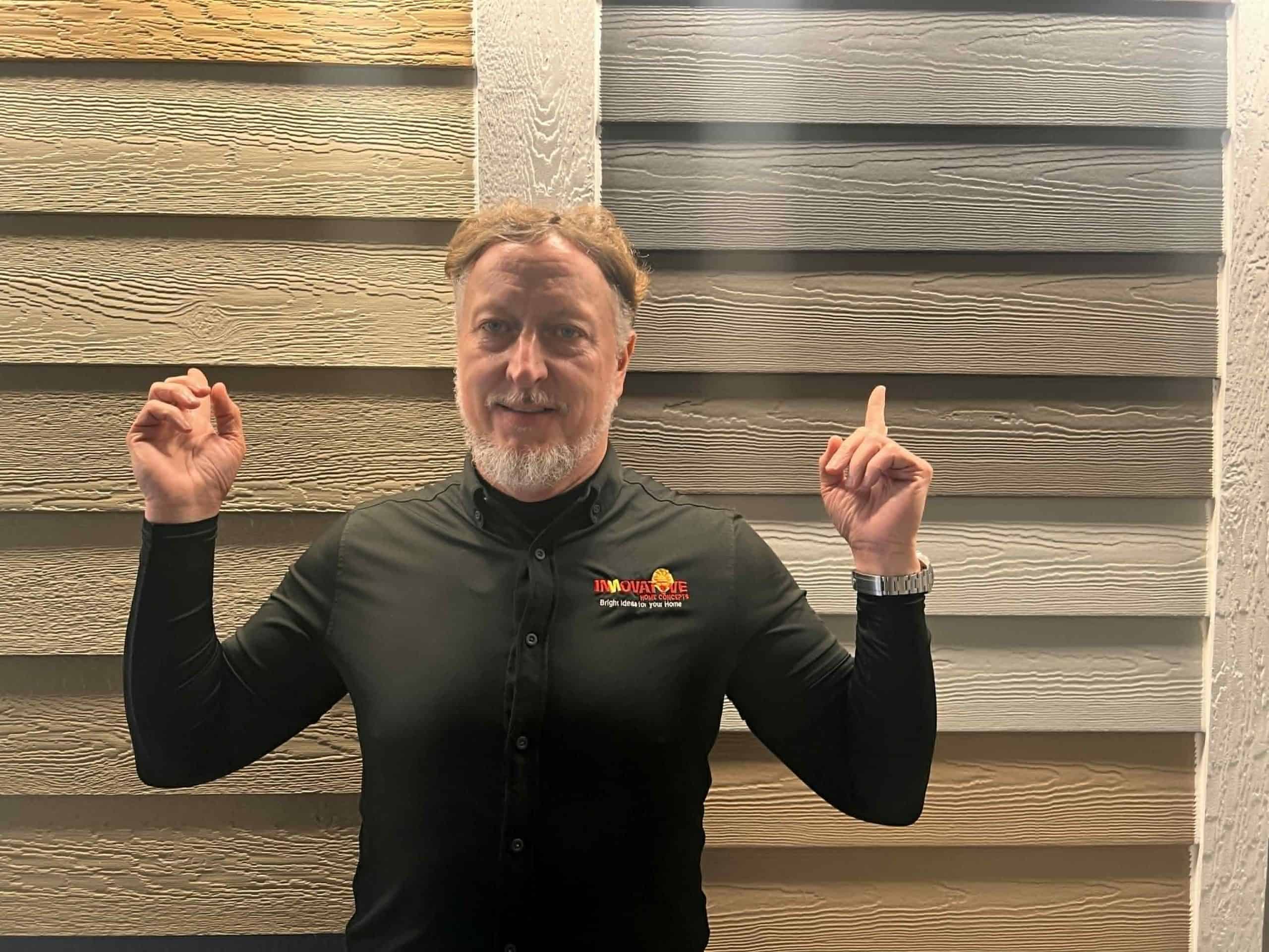 Rhett Wilborn at IHC showroom