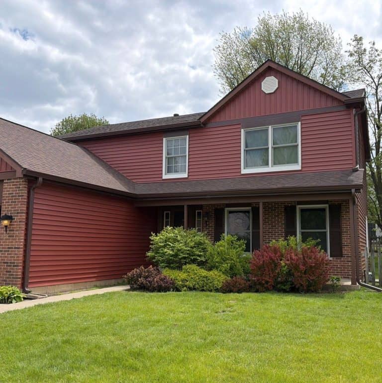 New premium vinyl siding after storm-damage replacement on a Cary, IL home by Innovative Home Concepts